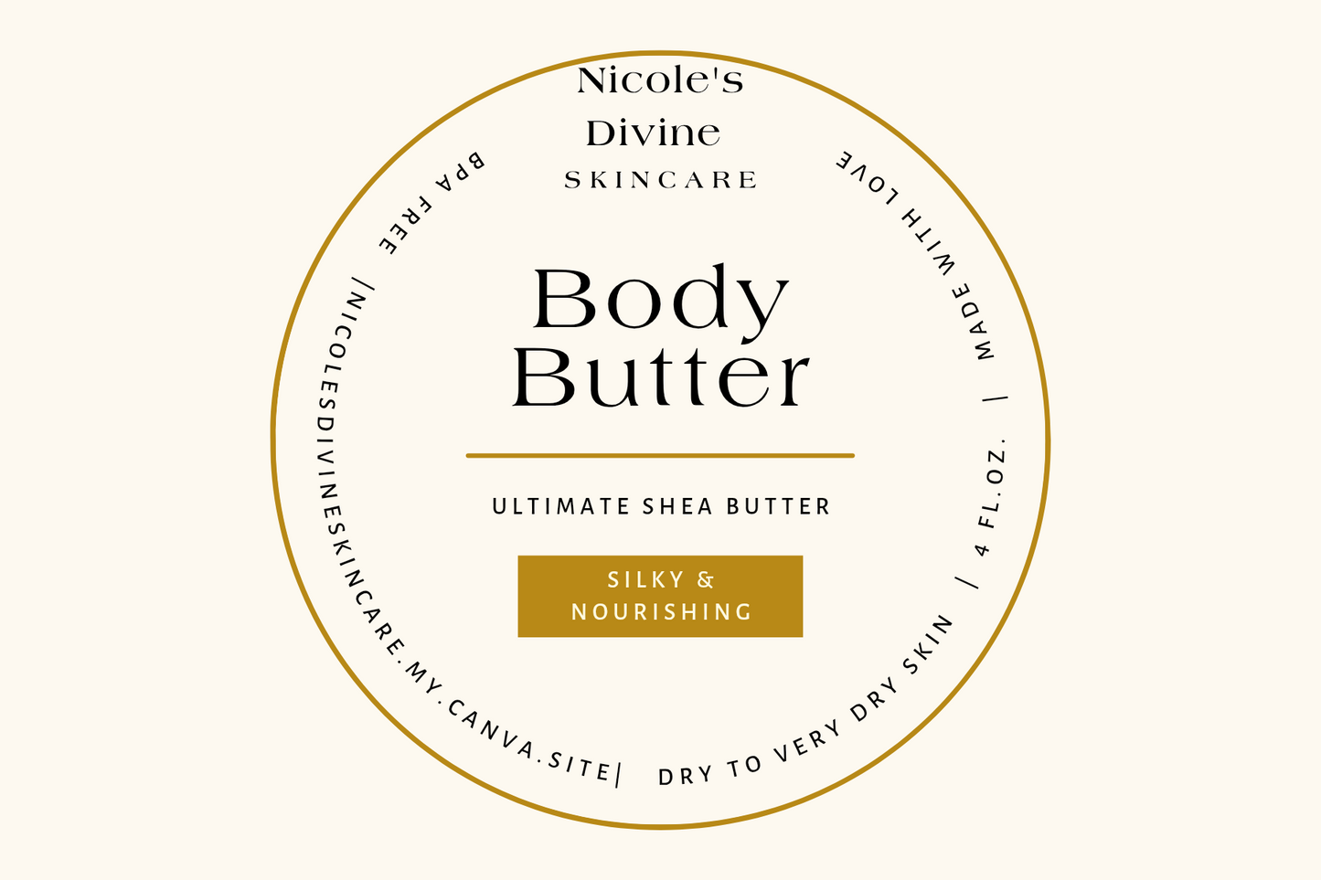Shea Body Butter 4oz