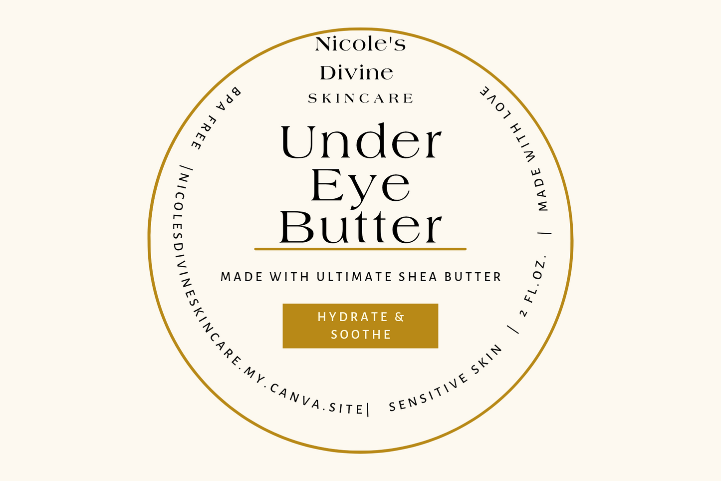 Under Eye Butter 2oz