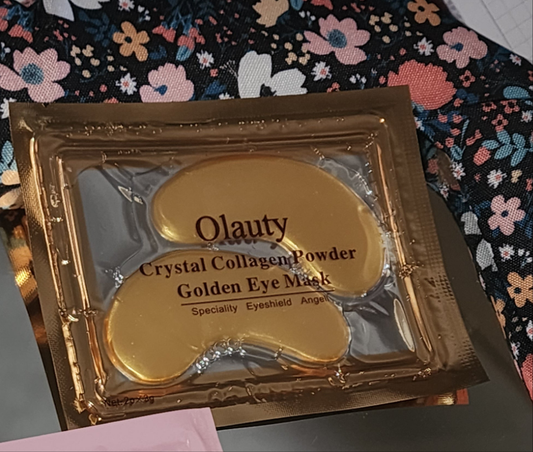 Crystal Collagen Powder Golden Eye Mask by Olauty