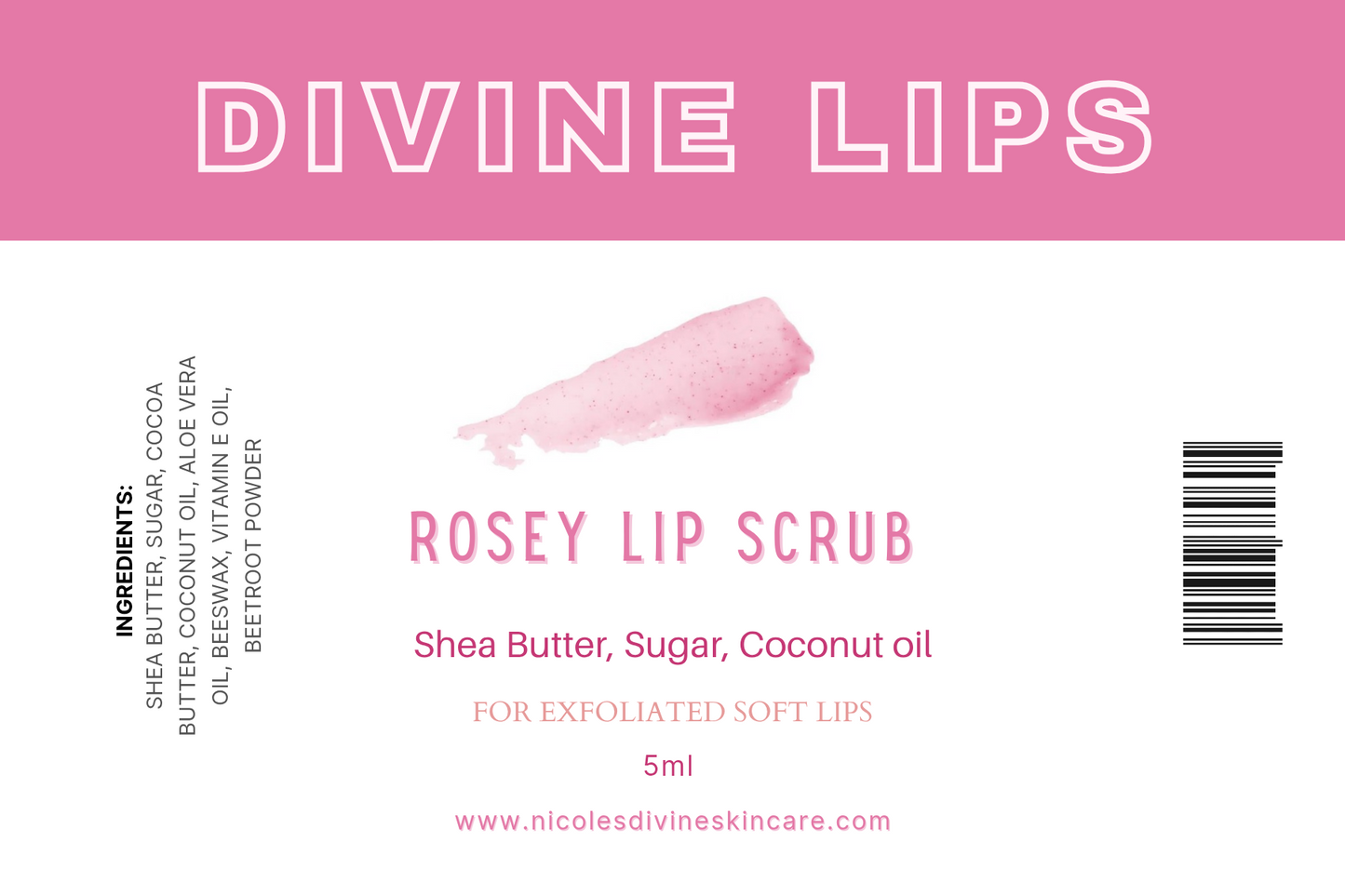 Rosey 🌹 Lip Scrub